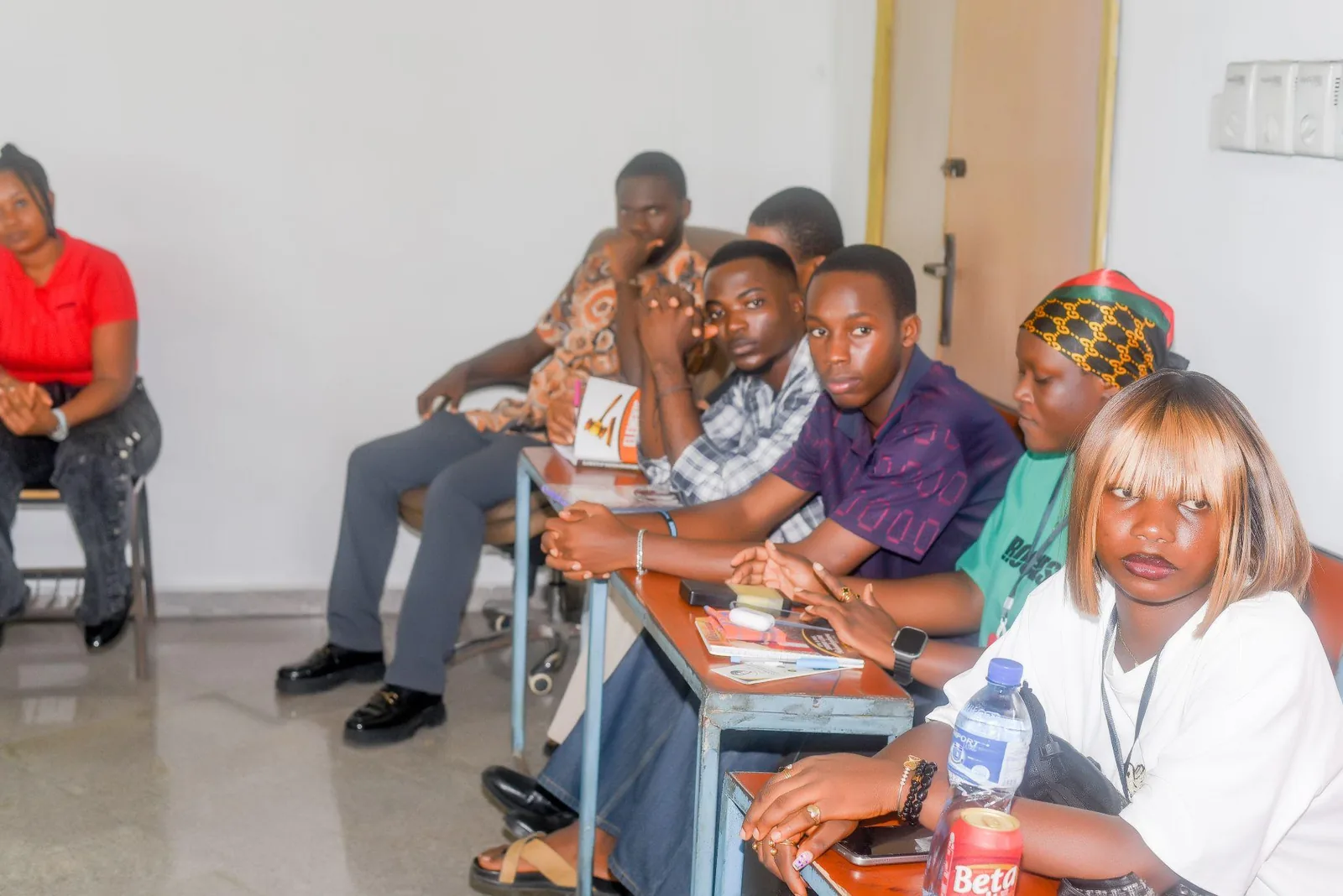 Attendees seated during the Academic Excellence Recognition Award activity